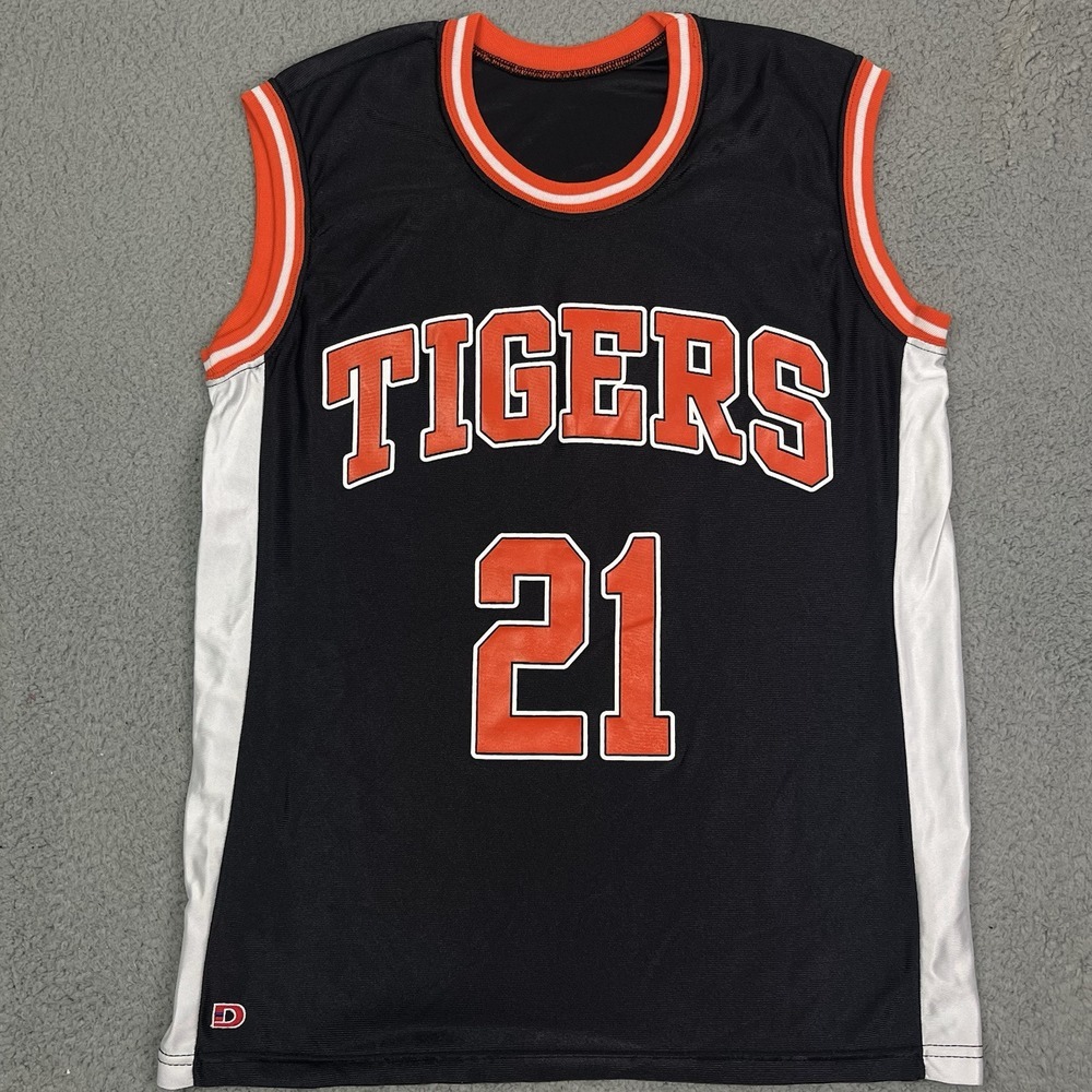 Vintage Clemson Tigers Basketball‎ Jersey College Dodger Women's Medium